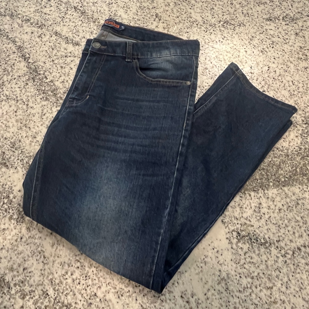 Ferruche Jeans Men's 36W x 30L Blue Slim Fit Jeans